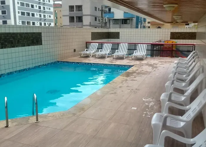 Apto 3 Quartos, 100M Da Praia, Piscina E Churrasqueira